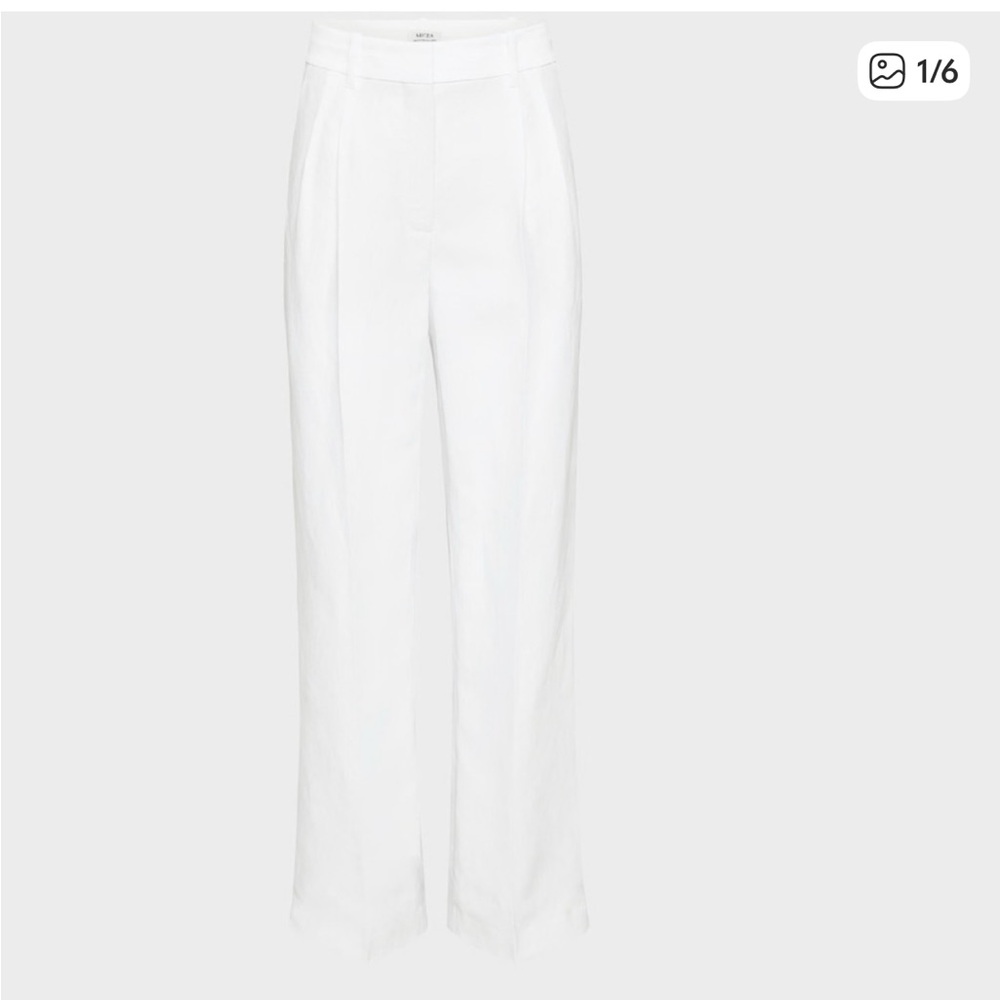 Aritzia Effortless Linen pants tall